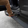 20441580T Running Boards, Protective Bedliner Coating, Aluminum, 4-Door, Extended Cab Pickup, E-BOARD E1 Electric Series
