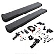 20451687PC Running Boards, Textured Black, Aluminum, 4-Door, Crew Cab Pickup, E-BOARD E1 Electric Series