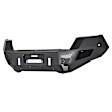 24390T Front Bumper, Textured Black