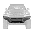 343891T Front Bumper, Textured Black, Removal Of TRD Skid Plate Is Required