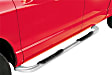 4045PS Sumatra 4000 Series Nerf Bars Polished, Covers Cab Length - Set of 2