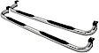 4353PS Sumatra 4000 Series Nerf Bars Polished, Covers Cab Length - Set of 2