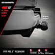 460B Hitch Step - Powdercoated Black, Steel, Universal, Sold Individually