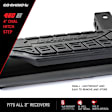 460B Hitch Step - Powdercoated Black, Steel, Universal, Sold Individually