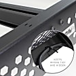 5933120T Roof Rack - Powdercoated Textured Black, Aluminum