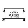 2020 GMC Canyon - Bed Rails, 4-Door, Extended Cab Pickup, Powdercoated Textured Black, Kit