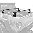 2020 GMC Canyon - Bed Rails, 4-Door, Extended Cab Pickup, Powdercoated Textured Black, Kit