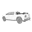 2023 GMC Sierra 3500 HD - Bed Rails, Standard Cab Pickup, Powdercoated Textured Black, Kit