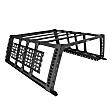 5952000T-01 Truck Bed Rack - Textured Black, Steel and Aluminum, Direct Fit, Sold Individually
