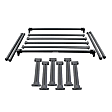 5952000T-02 Truck Bed Rack - Textured Black, Steel and Aluminum, Direct Fit, Sold Individually
