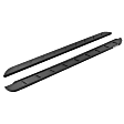 630068SPC Running Boards, Powdercoated Textured Black, Steel, 4-Door, Sport Utility, RB10 Slim Line Series