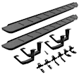 6340488020T Running Boards, Textured Black, Steel, Extended Cab Pickup, RB10 Series