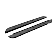 63413157ST Running Boards, Protective Bedliner Coating, Steel, 4 in. Width, Curved Shape, 2-Door, Sport Utility, RB10 Slim Line Series