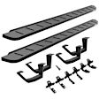 6341768020PC Running Boards, Textured Black, Galvanized Steel, 4-Door, Extended Cab Pickup, RB10 Series