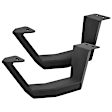 6341768020PC Running Boards, Textured Black, Galvanized Steel, 4-Door, Extended Cab Pickup, RB10 Series