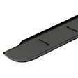 63417680SPC Running Boards, Powdercoated Textured Black, Steel, 4-Door, Extended Cab Pickup, RB10 Slim Line Series