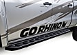 63423580T Running Boards, Powdercoated Textured Black, Steel, 4-Door, Crew Cab Pickup, RB10 Raptor-Style Series