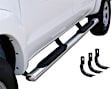 684404687PS OE Xtreme SideSteps Series Nerf Bars Polished, Covers Cab Length - Set of 2