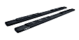 685449980T Side Steps - Textured Black, Steel, Direct Fit, Set of 2