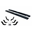 2017 Nissan Frontier - OE Xtreme Series Running Boards, Textured Black, Non-Powered, Galvanized Steel, Set of 2