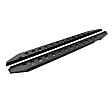 69400068SPC Running Boards, Powdercoated Textured Black, Steel, 4-Door, Sport Utility, RB20 Slim Line Series