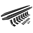 2022 Chevrolet Silverado 1500 - RB20 Slim Line Series, Running Boards, Powdercoated Textured Black, Non-Powered, Steel, Set of 2