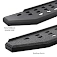 69410687T Running Boards, Powdercoated Textured Black, Steel, 4-Door, Crew Cab Pickup, RB20 Raptor-Style Series