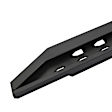 69415087SPC Running Boards, Powdercoated Textured Black, Steel, 4-Door, Crew Cab Pickup, RB20 Slim Line Series