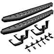 6941768020T Running Boards, Protective Bedliner Coating, Galvanized Steel, 4-Door, Extended Cab Pickup, RB20 Series