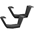 2017 Toyota Tacoma - Side Steps - Bedliner Coating, Galvanized Steel, Direct Fit, Set of 2