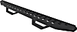 6942358020T Running Boards, Powdercoated Textured Black, Steel, with 2-Pairs of RB10 Drop Steps, 4-Door, Crew Cab Pickup, RB20 Raptor-Style Series