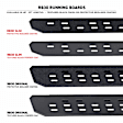 69600048ST Running Boards, Protective Bedliner Coating, Galvanized Steel, Mounting Brackets Sold Separately, 2-Door, Cab & Chassis/Sport Utility/Standard Cab Pickup, RB30 Slim Line Series