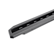 69604787PC Running Boards, Textured Black, Galvanized Steel, Mounting Bracket Kit Included, 4-Door, Crew Cab Pickup, RB30 Series