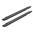 69612680PC Running Boards, Textured Black, Galvanized Steel, Mounting Bracket Kit Included, 4-Door, Extended Cab Pickup, RB30 Series
