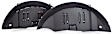 702012T Rear, Driver and Passenger Side, Inner Fender Liner