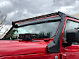 730500T Light Bar Mounting Kit - Powdercoated Textured Black, Direct Fit, Set of 2