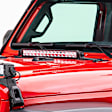 731200T Light Bar Mounting Kit - Powdercoated Textured Black, Direct Fit, Sold Individually