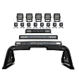 911620T Truck Bed Rack - Textured Black, Mild Steel, Direct Fit, Sold Individually
