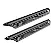 D14299T Dominator Xtreme D1 Series Nerf Bars Textured Black, - Set of 2