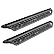 D14432T Side Steps - Textured Black, Mild Steel, Direct Fit, Set of 2
