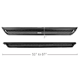 D14436T Dominator Xtreme D1 Series Nerf Bars Textured Black, Cab Length - Set of 2