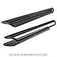 D14436T Dominator Xtreme D1 Series Nerf Bars Textured Black, Cab Length - Set of 2