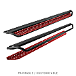 D14436T Dominator Xtreme D1 Series Nerf Bars Textured Black, Cab Length - Set of 2