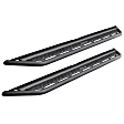 D60057T Dominator Xtreme D6 Series Nerf Bars Textured Black, Cab - Set of 2