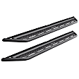 D64049T Dominator Xtreme D6 Series Nerf Bars Textured Black, Cab Length - Set of 2