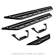D64129T Dominator Xtreme D6 Series Nerf Bars Textured Black, Cab Length - Set of 2