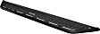 D64156T Running Boards, Powdercoated Textured Black, Steel, 4-Door, Extended Cab Pickup, Dominator D6 Series