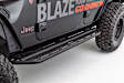 D64506T Running Boards, Powdercoated Textured Black, Steel, 4-Door, Sport Utility, Dominator D6 Series