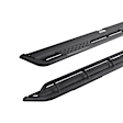 DT4439T Side Steps - Textured Black, Mild Steel, Direct Fit, Set of 2