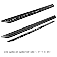 FSDSS4425T Side Steps - Textured Black, Mild Steel, Direct Fit, Set of 2